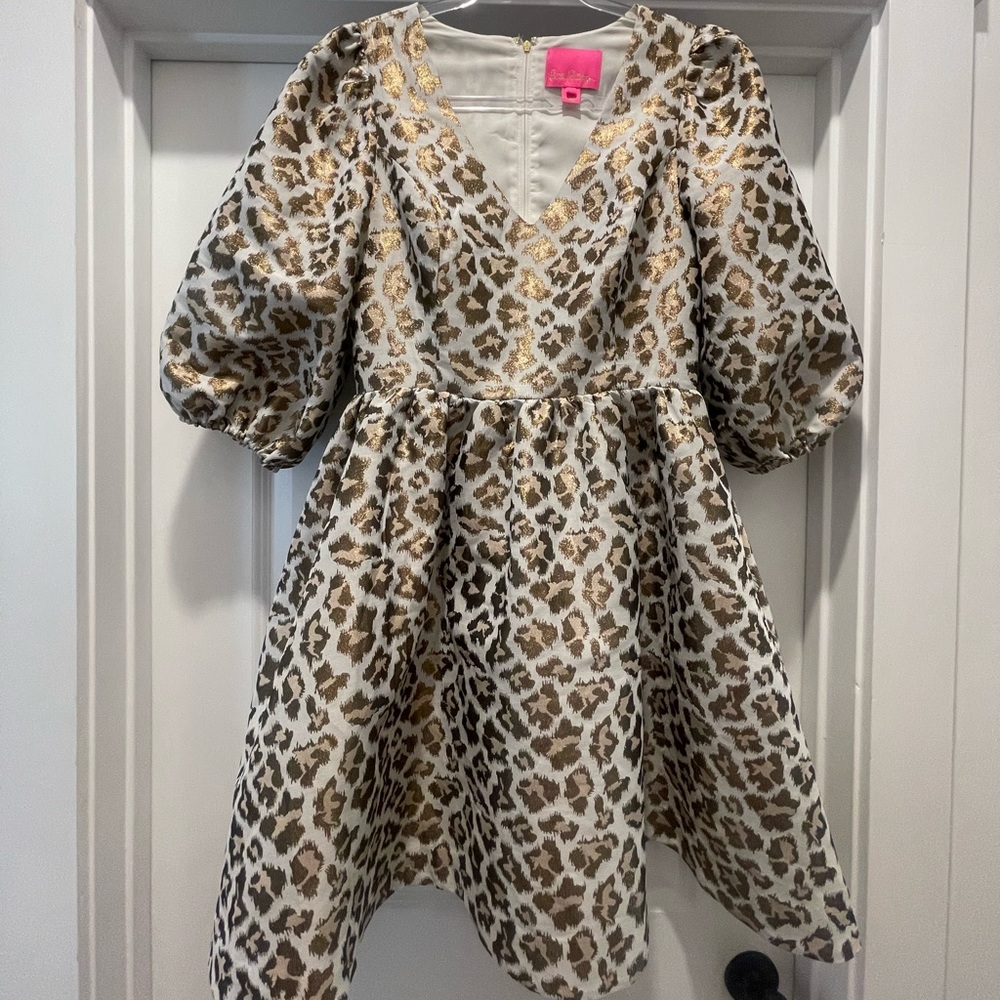 Lilly Pulitzer Calyssa Dress (3/4 Sleeve).